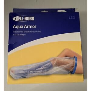 DJO Bell-Horn Aqua Armor Cast And Bandage Protector Adult Wide Short Leg 23" (30